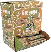 Greengo - Unbleached - 1 1/4 Vloei - Towerbox 100 Pcs