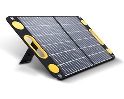 Heko SolarĀ® Unfold 60 - Draagbaar Zonnepaneel - 60W - Opvouwbaar - IP65 - Werkt met Powerbank en Powerstation - USB-A en USB-C - Voor Camper - Noodpakket, Kamperen en Outdoor