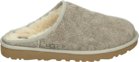 UGG CLASSIC SLIP ON SHAGGY SUEDE M Heren pantoffels Kleur Grijs Maat 45 bol