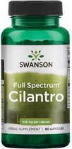Swanson - Full Spectrum® - Koriander (Coriandrum sativum) - Cilantro - 425mg - 60 caps