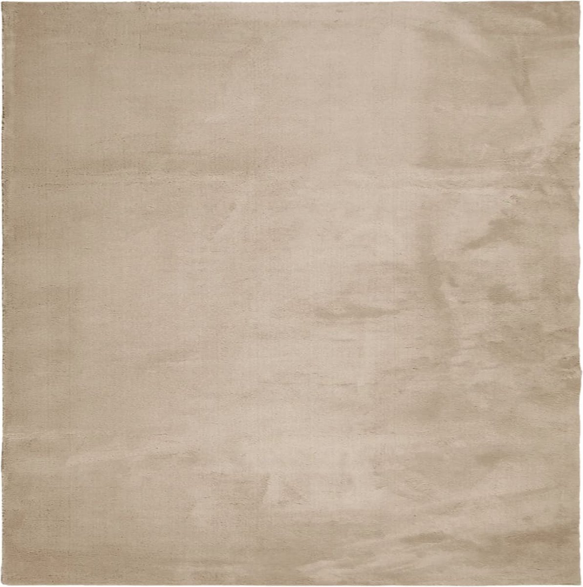 vidaXL Vloerkleed HUARTE laagpolig zacht wasbaar 140x200cm zandkleurig, foto 4