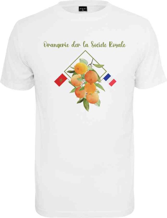 Mister Tee - Orangerie Heren T-shirt - 5XL - Wit