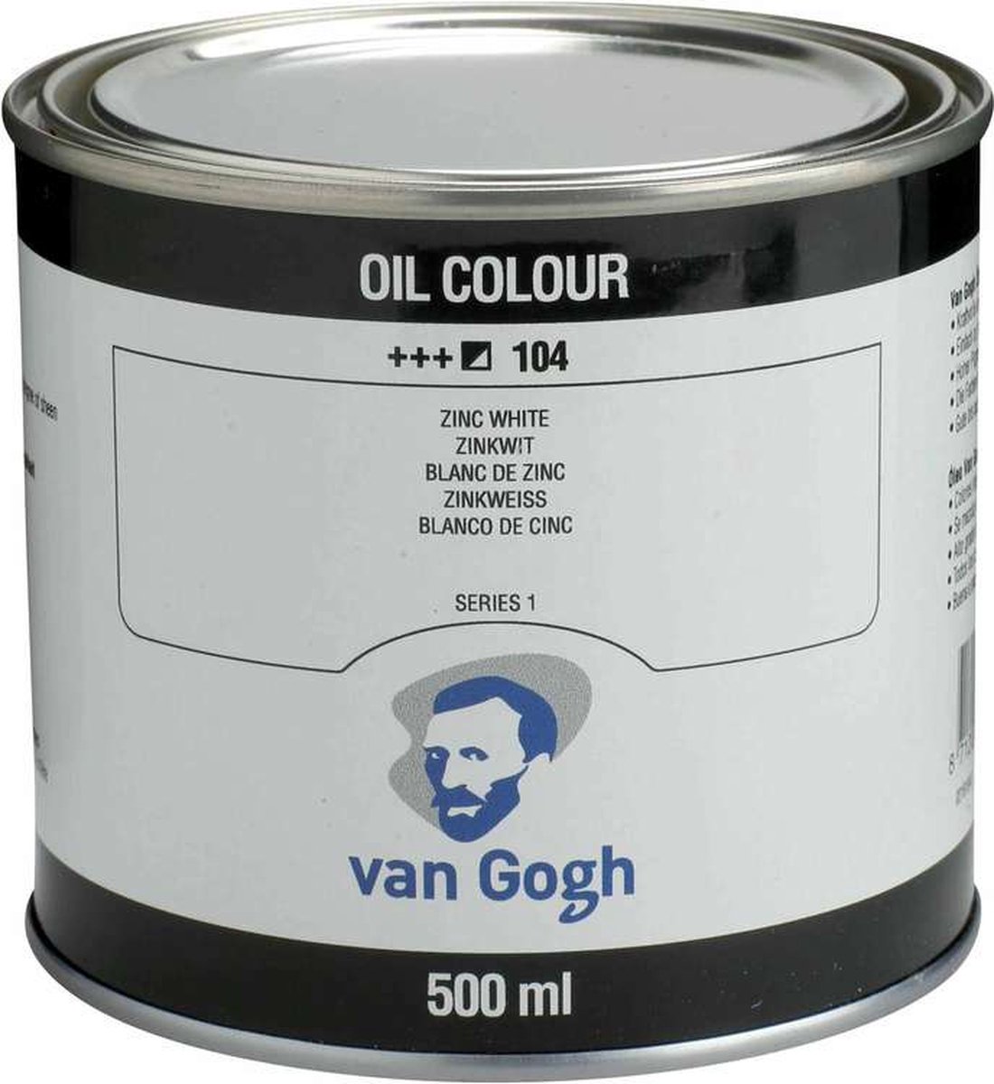 Van Gogh Olieverf Blik 500 ml 104 Zinkwit
