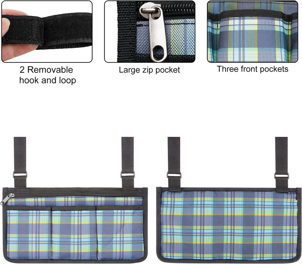 Goedkoopste rolstoel opbergtas - Veilige opbergtas voor rolstoelen, mobiliteitshulp rolstoelaccessoires tas voor ouderen senioren