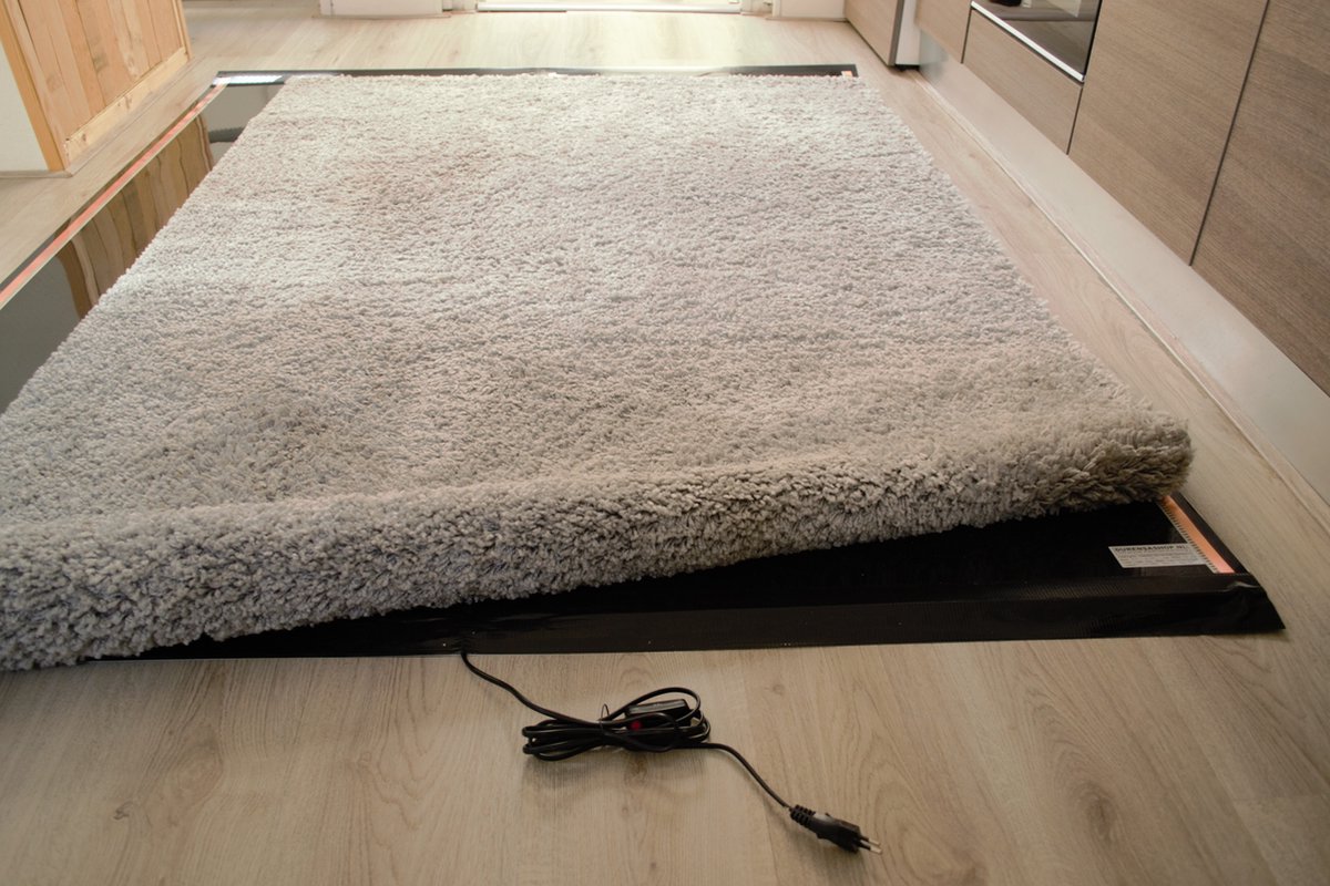 Durensa®karpetverwarming met thermostaat (geen Wifi) 50*200 cm 220 Watt