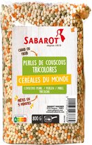 Sabarot Couscous parel tricolores 800 gram