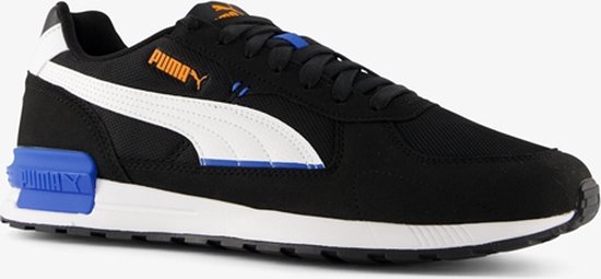 Puma Graviton heren sneakers zwart/blauw - Maat 40 - Uitneembare zool