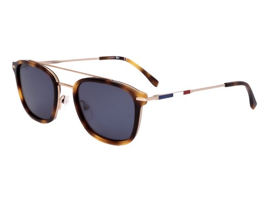 Zonnebril Heren Lacoste L608SND Ø 52 mm Gouden Habana