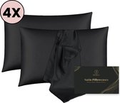 Satin Pillowcase Black (4)