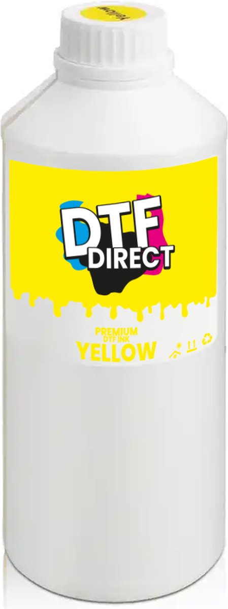 DTFDirect - 1000ml Dtf inkt - Yellow/Geel