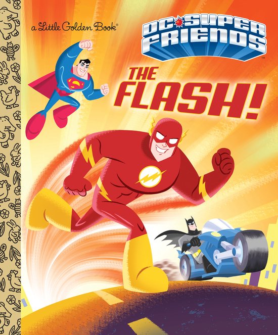 The Flash Little Golden Books DC Super Friends - cover