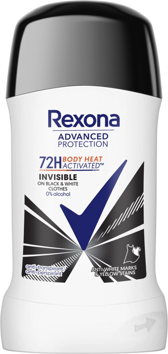 Goedkoopste Rexona Deodorant Stick Invisible 50 ml