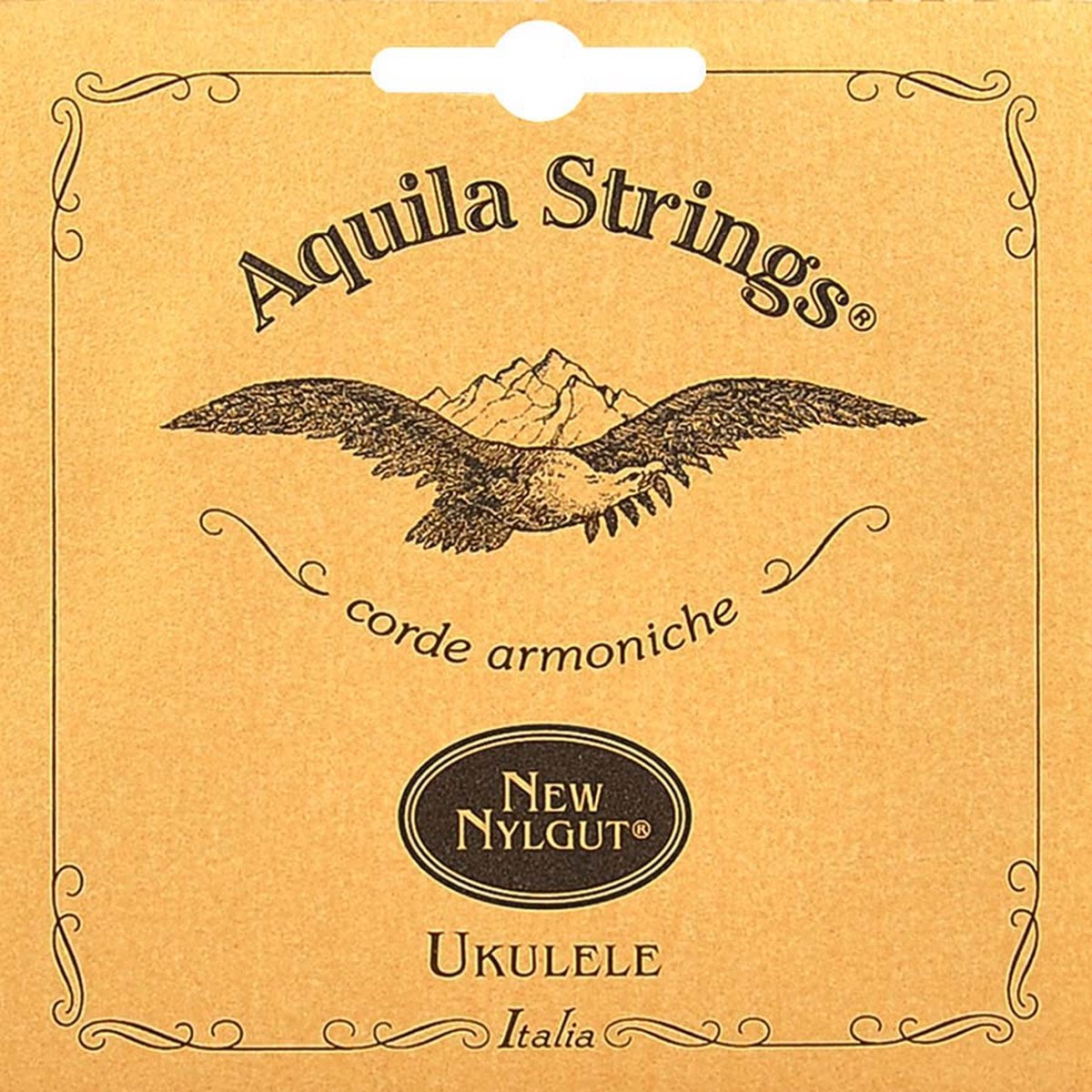 Aquila AQ-8U Nylgut Concert Ukulele Snarenset – Low G G-C-E-A