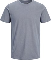 Jack & Jones T-shirt Jjeorganic Melange Tee Ss O-neck No 12222887 Flint Stone/melange Mannen Maat - XL