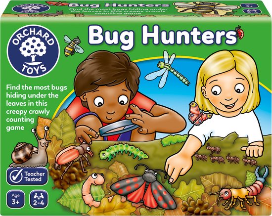 Orchard Toys - Bug Hunters - Insecten spel - Oefenen met tellen en nummers - vanaf 3 jaar - Orchard Toys