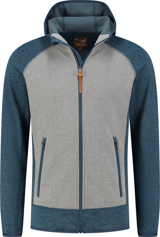 MGO Cody - Herenvest - Fleece voering - Blauw - Maat XL