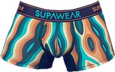 Supawear Sprint Trunk Woody Orange - MAAT S - Heren Ondergoed - Boxershort voor Man - Mannen Boxershort