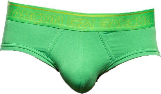 Garçon Brief Green - MAAT L - Heren Ondergoed - Slip voor Man - Mannen Slip