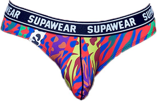 Supawear POW Brief Crimson Beast - MAAT XXL - Heren Ondergoed - Slip voor Man - Mannen Slip