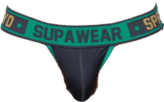 Supawear Cyborg Jockstrap Green - MAAT XL - Heren Ondergoed - Jockstrap voor Man - Mannen Jock