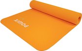 POWRX Yoga Mat Deluxe (Mango 173 x 61 x 0 cm) - antidérapant - TPE écologique | Tapis de gymnastique TPE | Tapis d'entraînement | Pilates/tapis d'exercice | Doux pour la peau