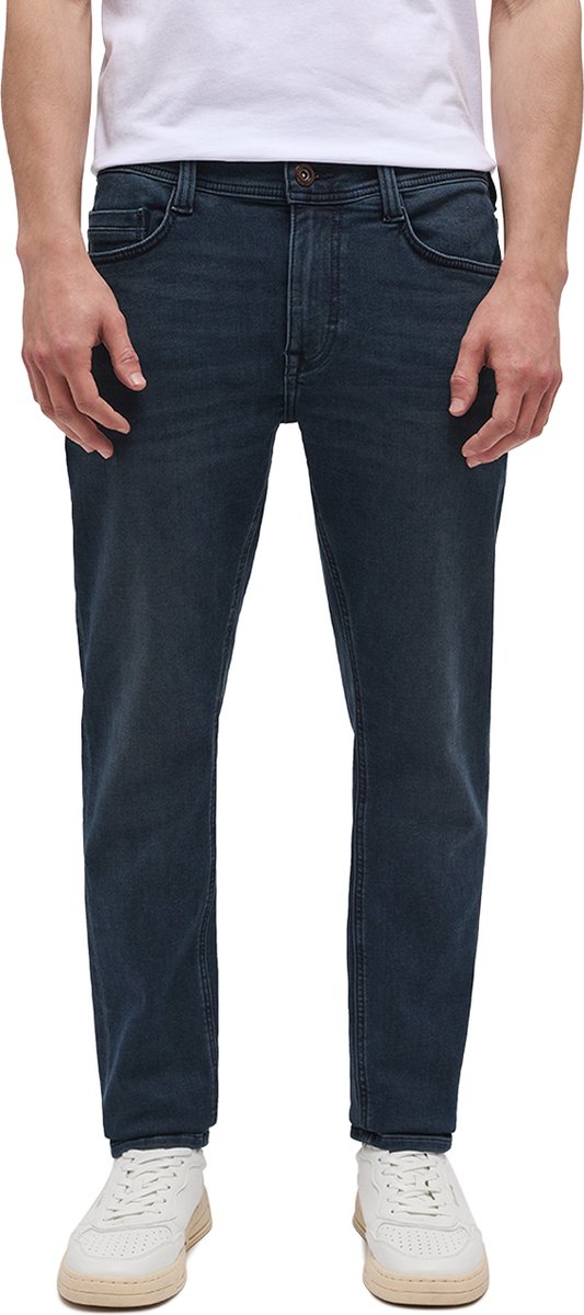 Mustang Heren Jeans Broeken OREGON SLIM K slim Fit Blauw 28W / 32L Volwassenen