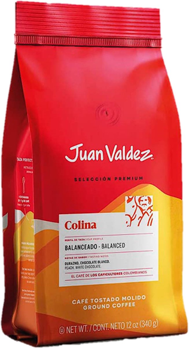 Goedkoopste Juan Valdez - Colombia - Koffiebonen - Colina Voordeelverpakking X4