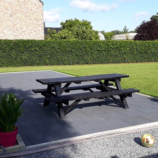 Rubber terrastegel grijs | 5 stuks | Per 0,8 m² | 40x40x2,5cm