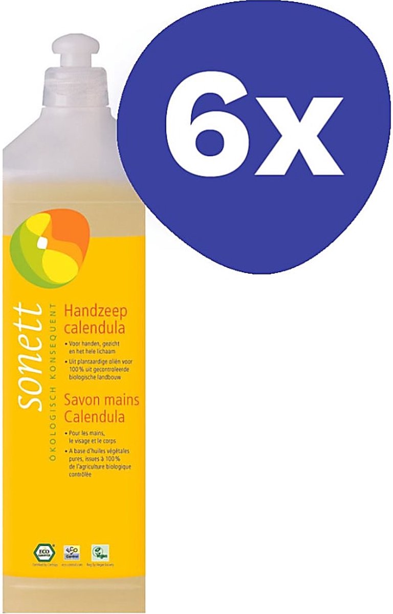 Sonett Handzeep - Calendula (6x 1L)