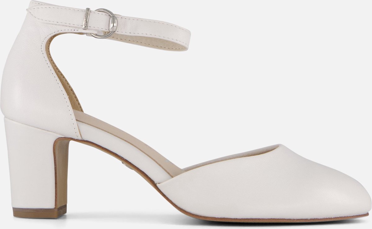 Tamaris Pumps wit Leer - Dames - Maat 37