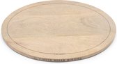 Riviera Maison Set de table plateau ovale en bois - Décoration de table Long Island Country