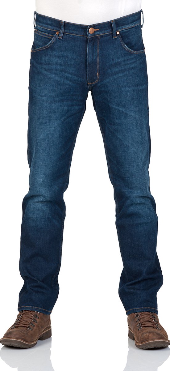 Wrangler Greensboro Heren Tapered Fit Jeans W34 X L30 For Real