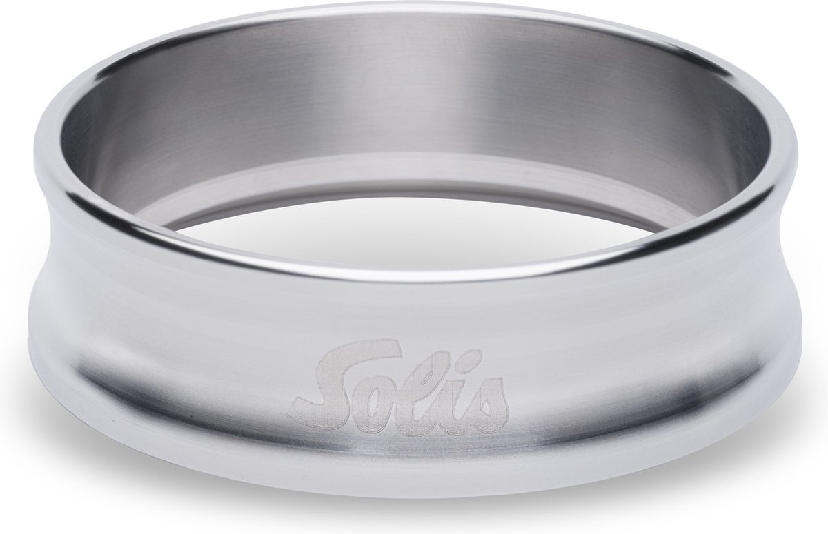Solis Perfetta Dosing Ring - Ontworpen voor het schoon en nauwkeurig doseren van koffiie