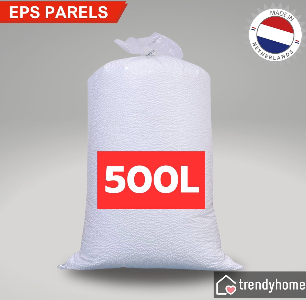 Originele EPS Vulling 500 Liter voor zitzak (navulling), Premium kwaliteit van 30 tot 1200 Liter