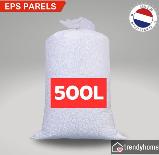 Originele EPS Vulling 500 Liter voor zitzak (navulling), Premium kwaliteit van 30 tot 600Liter