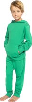 Costume de jogging pour garçons, costume de maison pour garçons, survêtement pour garçons, couleur vert vif - Taille 158/164