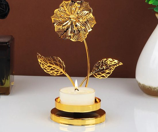 Wandlamp met een kaarsje - hangende oosterse theelichthouder