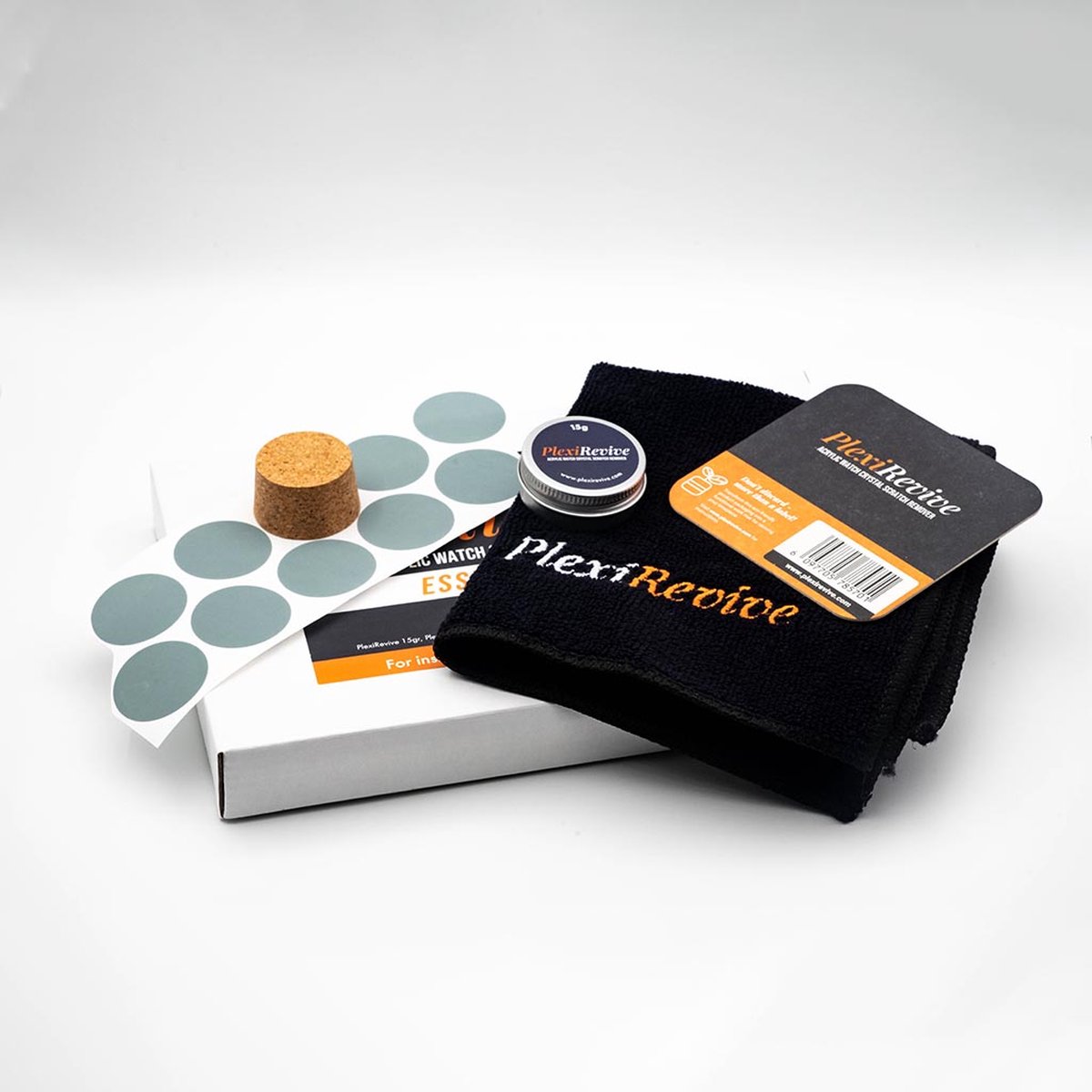PlexiRevive Essentials Pack - Krasverwijderaar voor Acryl (Plexiglas) Horlogeglas