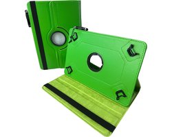 Universele Tablet Hoes voor 10 inch Tablet - 360° draaibaar - Groen Geschikt voor: Teclast/Huawei/Blackview/Asus/Lenovo/Fusion/Vankyo/Fire/DOOGEE/Hipad/Xiaomi/BOOX/PRITOM/TCL/OPPO Android Pad Tablets