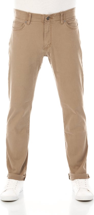 Lee Heren Jeans Broeken Extreme Motion Straight regular/straight Fit Beige 46W / 34L Volwassenen