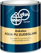 Anker Stuy Anko Aqua PU Zijdeglans - 1 Liter - Wit - Binnenlak Dekkend