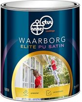 Anker Stuy Waarborg Elite PU Satin - 1 Liter - Wit - Binnenlak Dekkend