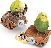 2 x Piksteen van Kurk - Het Smakelijke Alternatief voor de Kalksteen voor Vogels of Sepiaschelp, Parkieten Speelgoed