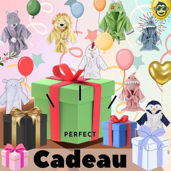 BoefieBoef Vos Kinder Badjas Baby & Peuter 0-2 Jaar (Max 85 cm) - Zacht Katoen Badstof met Dieren Capuchon - Absorberende Ochtendjas Handdoek voor Jongens & Meisjes - Zwemles, Carnaval, Verjaardag & Kraamcadeau - Perfect na Bad & Zwemmen - Oranje van Merkloos — afbeelding 5