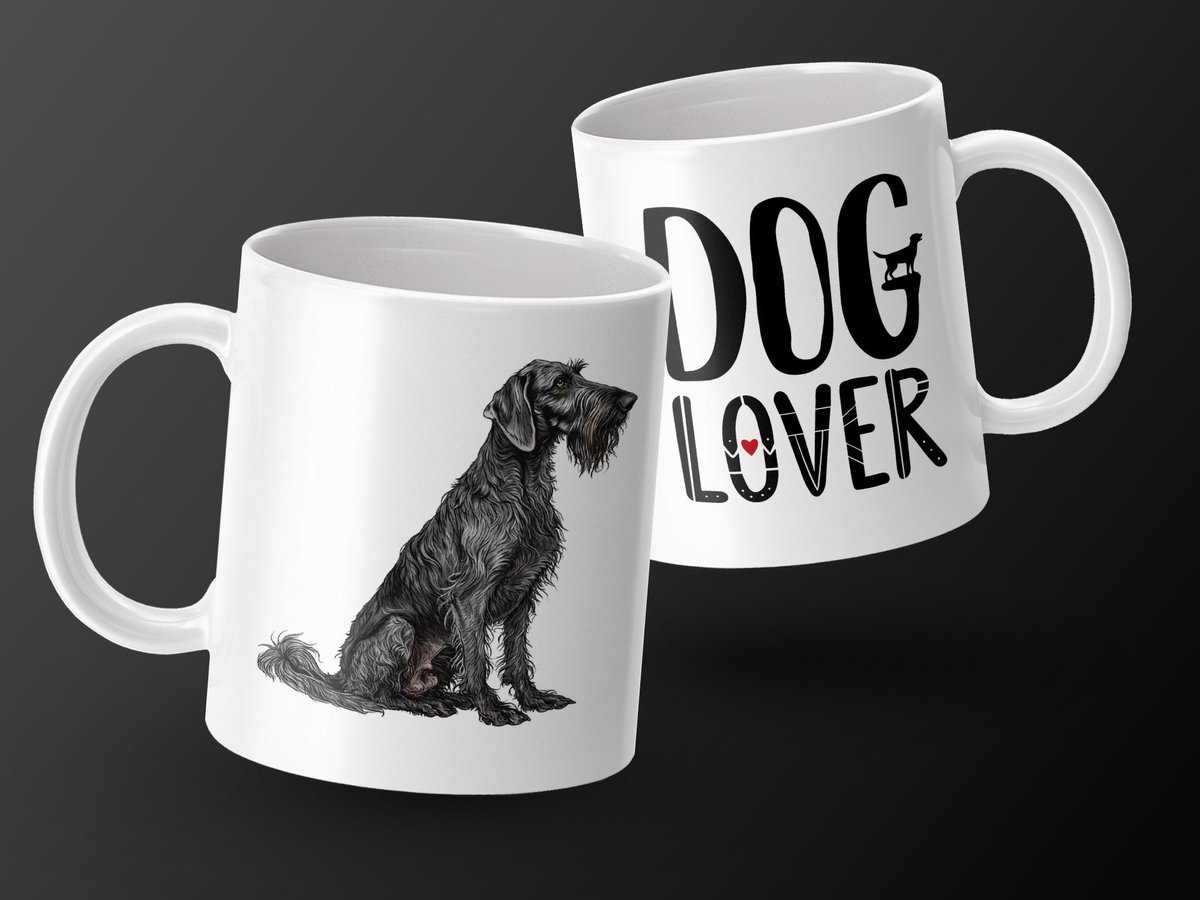 Mok Scottish Deerhound dog - Hond/ dog lover