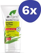 Dr Organic Tea Tree Creme (6x 50ml)