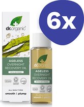 Dr Organic Seaweed Ageless Herstelolie (voor de nacht) (6x 30ml)