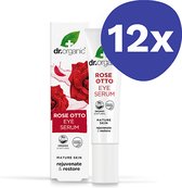 Dr Organic Rozen Otto Oogserum (12x 15ml)