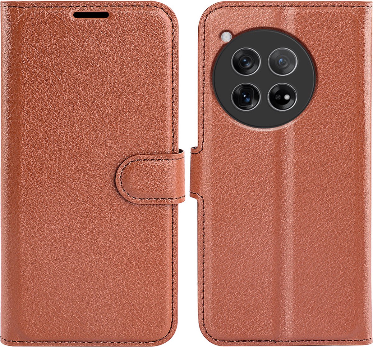 ProGuard OnePlus 12R Wallet Flip Case Bruin