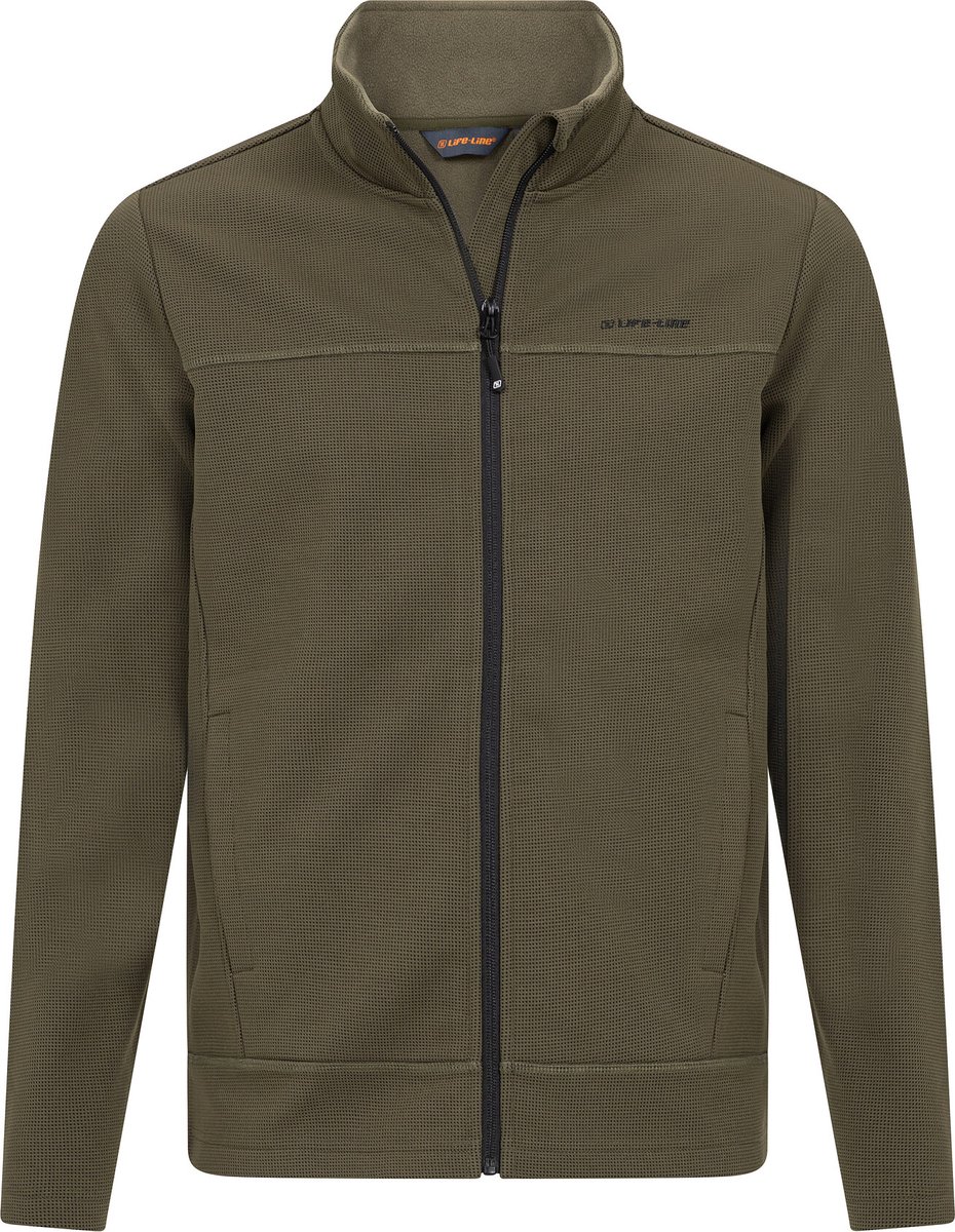 Wanarn Fleece Vest/Jas Heren Groen